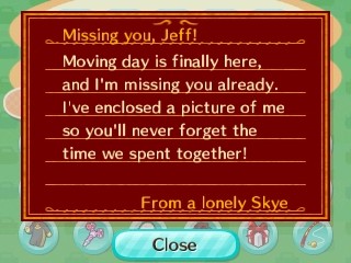 Skye's goodbye letter.