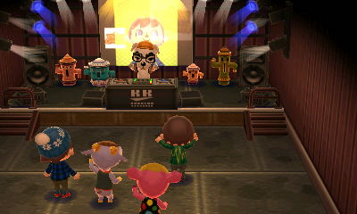 Dancing at Club LOL.