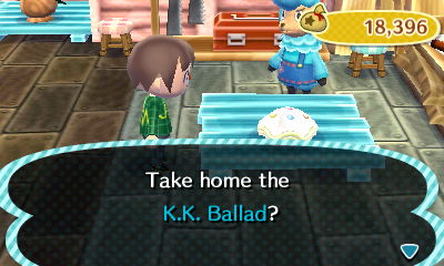 Take home the K.K. Ballad?