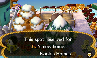 This spot reserved for Tia's new home. -Nook's Homes