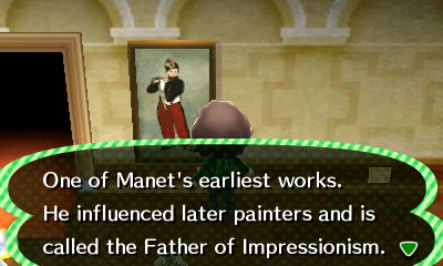 One of Manet's earliest works. He influenced later painters and is called the Father of Impressionism.