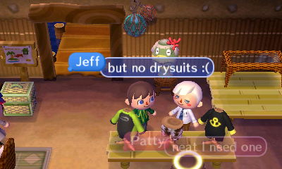 Jeff: But no drysuits. :(