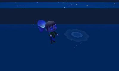 Seeing Tom's bubbles in the void.