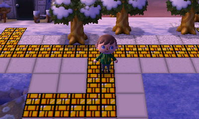 Gold brick paths from Super Mario Bros. 3 (SMB3).