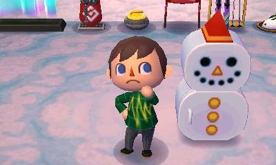 My new snowman fridge.