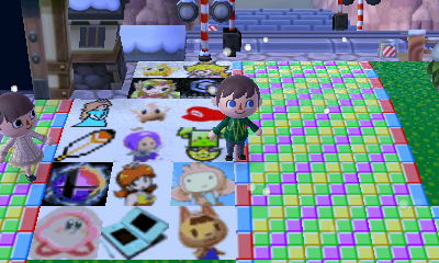 Patterns on the ground in Cosmic.