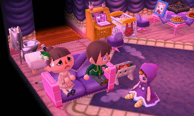 Getting freaked out by a dolly.