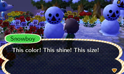 Snowboy: This color! This shine! This size!
