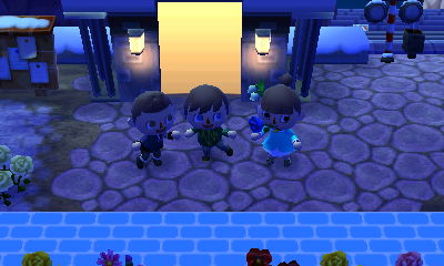 Louis-S, me, and Squishy dancing.