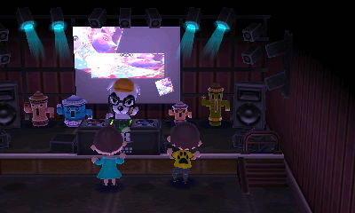 Jeff and Squishy dancing at Club LOL.