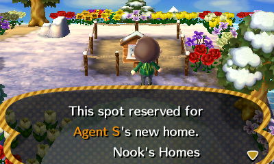 This spot reserved for Agent S's new home. -Nook's Homes