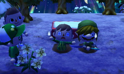 Me and Tom in pitfalls.