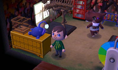 Biff's football fish lamp.