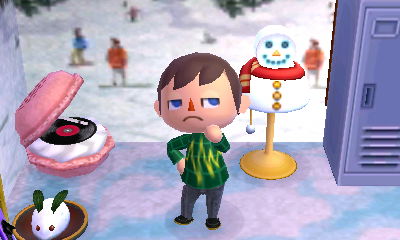 My new snowman lamp.