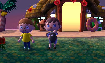 Curtis and me on a Club Tortimer island.