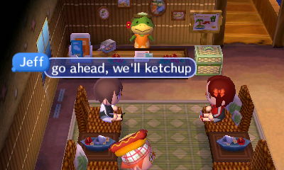 Jeff: Go ahead, we'll ketchup.