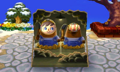 The Groundhog Day standee.