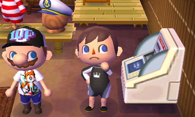 Star#1 and me on a Club Tortimer island.