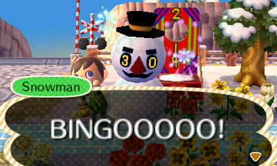 Snowman: BINGOOOOO!