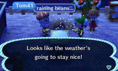 Instrument shelter: Looks like the weather's going to stay nice!