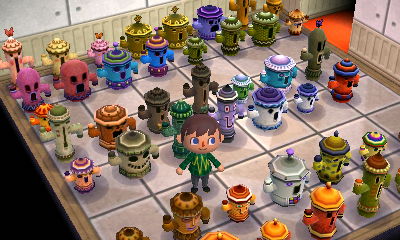 Kim's gyroid collection.