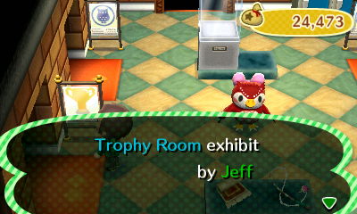 Trophy Room exhibit by Jeff.