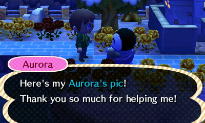 Aurora: Here's my Aurora's pic! Thank you so much for helping me!