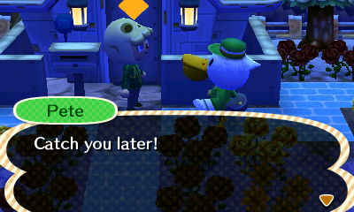 Pete: Catch you later!