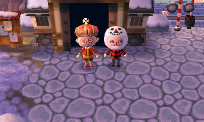 Visiting Avel's town.