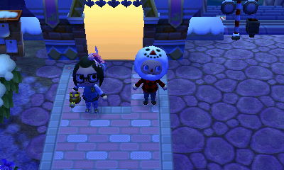 Visiting Krystal's town LaLaPark.