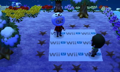 Jeff and Kim about to sumo wrestle.