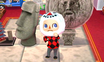 My Moai statue from Easter Island.