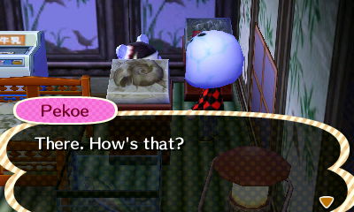 Pekoe: There. How's that?