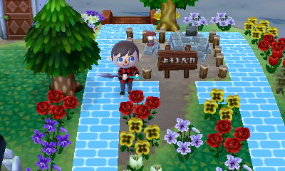 The campsite after a camper has left.