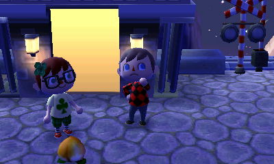 Leo brings me a club tee.