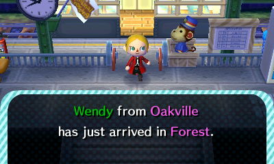 Wendy from Oakville has just arrived in Forest.