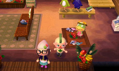 Kaitlyn and me on a Club Tortimer island.