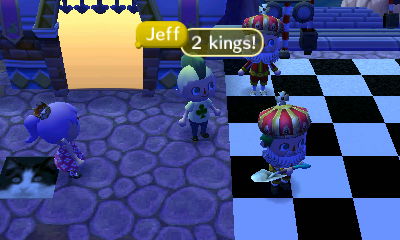 Everyone was wearing crowns.