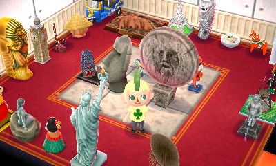 My museum exhibit of Gulliver's items from around the world.