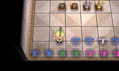 A view of my villager pictures from above.