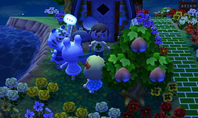 Jessica and Rolf chat through a bunny.