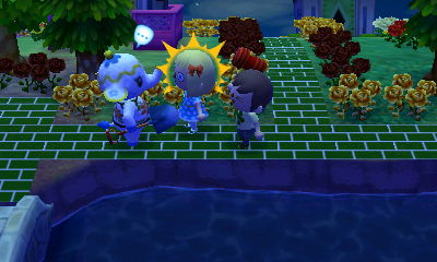 Smacking Jessica with a toy hammer.