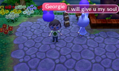 Georgie: I will give you my soul.