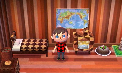 The world map I got from Katie.