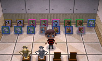 My duplicate villager pictures.