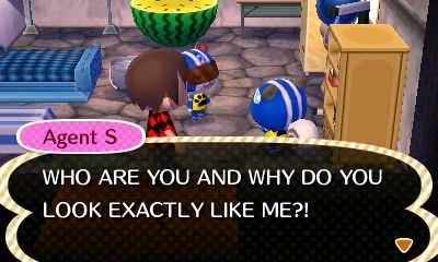 Agent S: WHO ARE YOU AND WHY DO YOU LOOK EXACTLY LIKE ME?!