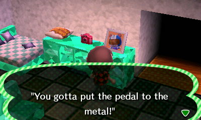 Quote on Agent S's pic: You gotta put the pedal to the metal!