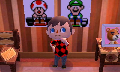 Toad and Luigi patterns from Super Mario Kart.