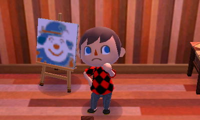 Don't Hug Me I'm Scared clown pattern.