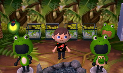 My frog themed room.